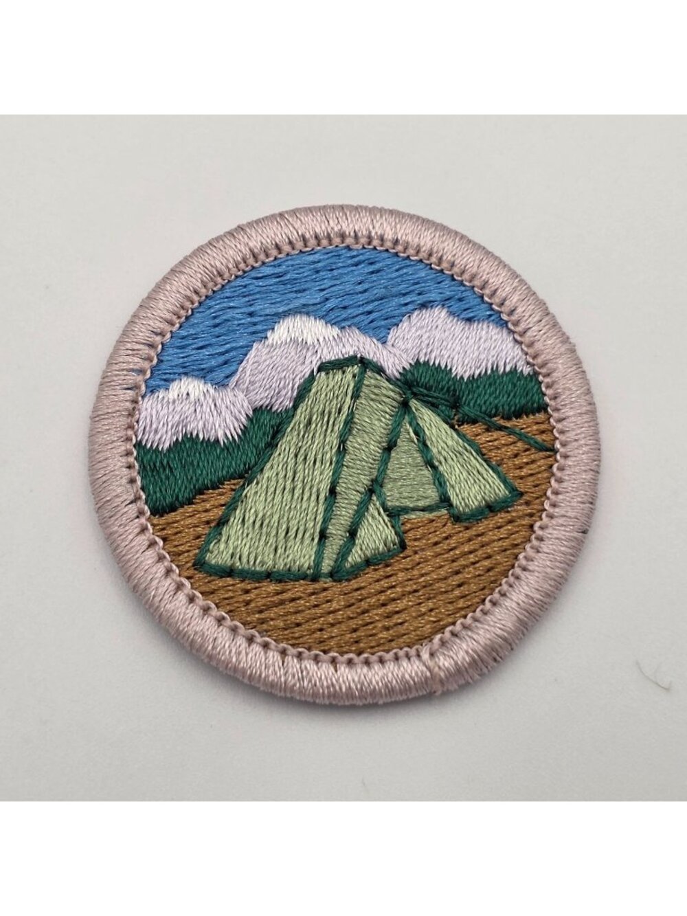Camping Merit Badge Type J Boy Scouts Current Eagle Patch BSA Scouting America